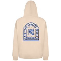 New York Rangers Levelwear Uphill Stained Glass Full-Zip Hoodie Jacket - Khaki - NHL 202039350