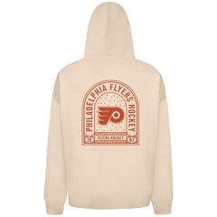 Philadelphia Flyers Levelwear Uphill Stained Glass Full-Zip Hoodie Jacket - Khaki - NHL 202039356
