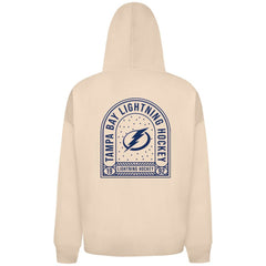 Tampa Bay Lightning Levelwear Uphill Stained Glass Full-Zip Hoodie Jacket - Khaki - NHL 202039366