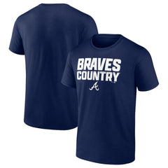 Atlanta Braves October Baseball T-Shirt - Navy - MLB on Sale