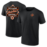 Baltimore Orioles Field Play T-Shirt - Black - MLB Discount