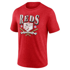 Cincinnati Reds Home Tri-Blend T-Shirt - Red - MLB on Sale