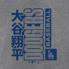 Shohei Ohtani Los Angeles Dodgers Tri-Blend T-Shirt - Heather Gray - MLB on Sale