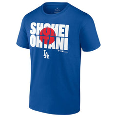 Shohei Ohtani Los Angeles Dodgers T-Shirt - Royal - MLB Sale