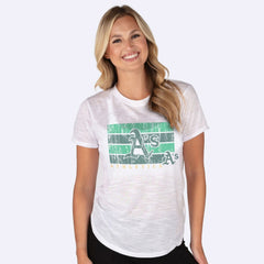 Oakland Athletics Concepts Sport Women's Infuse Knit Top - White - MLB on Sale