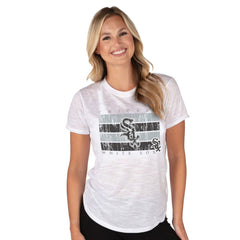 Chicago White Sox Concepts Sport Women's Infuse Knit Top - White - MLB on Sale