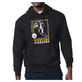 Pittsburgh Steelers Starter Player Grid Pullover Hoodie Black