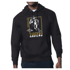 Baltimore Ravens Starter Player Grid Pullover Hoodie Black