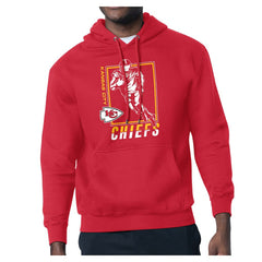 Kansas City Chiefs Starter Player Grid Pullover Hoodie Red