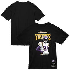 Mitchell & Ness Randy Moss Minnesota Vikings Sideline Retired Player T-Shirt Black