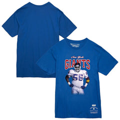 Mitchell & Ness Lawrence Taylor New York Giants Sideline Retired Player T-Shirt Royal