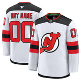 New Jersey Devils Fanatics Away Premium Custom Jersey - White - NHL 202055712