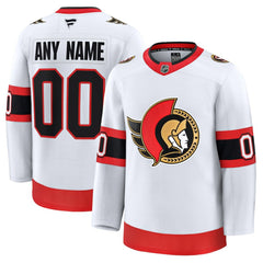 Ottawa Senators Fanatics Away Premium Custom Jersey - White - NHL 202055720