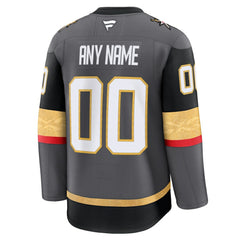 Vegas Golden Knights Fanatics Alternate Premium Custom Jersey - Gray - NHL 202055737