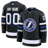 Tampa Bay Lightning Fanatics Alternate Premium Custom Jersey - Black - NHL 202055754