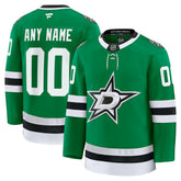 Dallas Stars Fanatics Home Premium Custom Jersey - Kelly Green - NHL 202055768