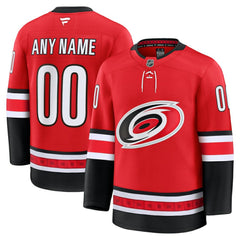 Carolina Hurricanes Fanatics Alternate Premium Custom Jersey - Red - NHL 202055780