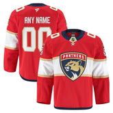 Florida Panthers Fanatics Home Authentic Pro Custom Jersey - Red - NHL 202056755