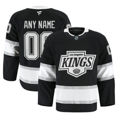 Los Angeles Kings Fanatics Home Authentic Pro Custom Jersey - Black - NHL 202056757