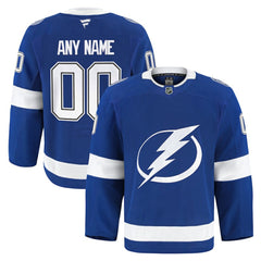 Tampa Bay Lightning Fanatics Home Authentic Pro Custom Jersey - Blue - NHL 202056760