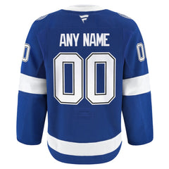 Tampa Bay Lightning Fanatics Home Authentic Pro Custom Jersey - Blue - NHL 202056760