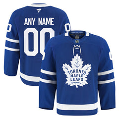 Toronto Maple Leafs Fanatics Home Authentic Pro Custom Jersey - Blue - NHL 202056762