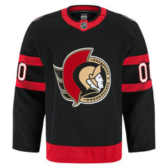 Ottawa Senators Fanatics Home Authentic Pro Custom Jersey - Black - NHL 202056767