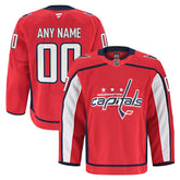 Washington Capitals Fanatics Home Authentic Pro Custom Jersey - Red - NHL 202056769