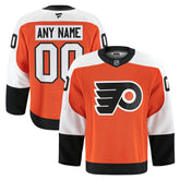 Philadelphia Flyers Fanatics Home Authentic Pro Custom Jersey - Orange - NHL 202056770
