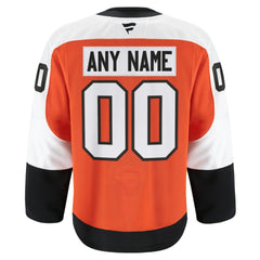 Philadelphia Flyers Fanatics Home Authentic Pro Custom Jersey - Orange - NHL 202056770
