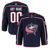 Columbus Blue Jackets Fanatics Home Authentic Pro Custom Jersey - Navy - NHL 202056776