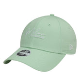 AC Milan New Era Women's Script 9FORTY Adjustable Hat Light Green - New Era