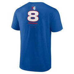 Paul George Philadelphia 76ers Behind The Back Name & Number T-Shirt - Royal
