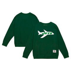 Mitchell & Ness New York Jets Basic Fleece Pullover Sweatshirt Green