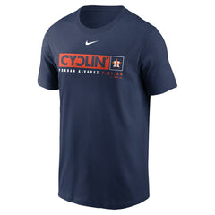 Yordan Alvarez Houston Astros Nike Hit For The Cycle T-Shirt - Navy - Nike Sale