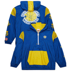 Golden State Warriors Unisex Hardwood Classics Team OG 3.0 Anorak Half-Zip Windbreaker Jacket for sale Royal | Mitchell & Ness outlet