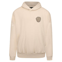 Milwaukee Brewers Levelwear Contact Oversized Pullover Hoodie - Khaki - MLB Discount