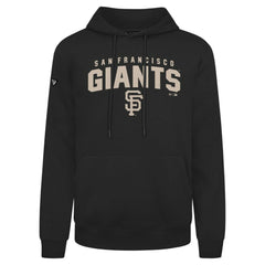 San Francisco Giants Levelwear Podium Team Arch Pullover Hoodie - Black - MLB Discount
