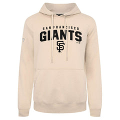 San Francisco Giants Levelwear Podium Team Arch Pullover Hoodie - Khaki - MLB Discount