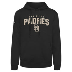 San Diego Padres Levelwear Podium Team Arch Pullover Hoodie - Black - MLB Lifestyle