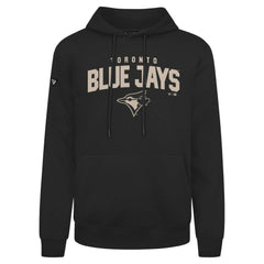 Toronto Blue Jays Levelwear Podium Team Arch Pullover Hoodie - Black - MLB on Sale