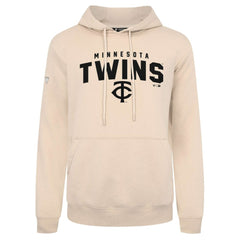 Minnesota Twins Levelwear Podium Team Arch Pullover Hoodie - Khaki - MLB Sale
