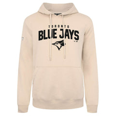 Toronto Blue Jays Levelwear Podium Team Arch Pullover Hoodie - Khaki - MLB Sale