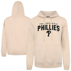 Philadelphia Phillies Levelwear Podium Team Arch Pullover Hoodie - Khaki - MLB Discount