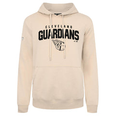 Cleveland Guardians Levelwear Podium Team Arch Pullover Hoodie - Khaki - MLB on Sale
