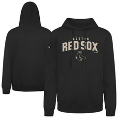 Boston Red Sox Levelwear Podium Team Arch Pullover Hoodie - Black - MLB Lifestyle