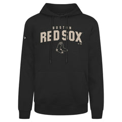 Boston Red Sox Levelwear Podium Team Arch Pullover Hoodie - Black - MLB Lifestyle