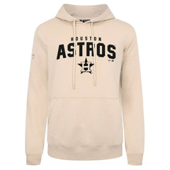 Houston Astros Levelwear Podium Team Arch Pullover Hoodie - Khaki - MLB Sale