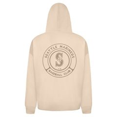 Seattle Mariners Levelwear Uphill Oversized Full-Zip Hoodie - Khaki - MLB on Sale