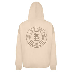 St. Louis Cardinals Levelwear Uphill Oversized Full-Zip Hoodie - Khaki - MLB Online